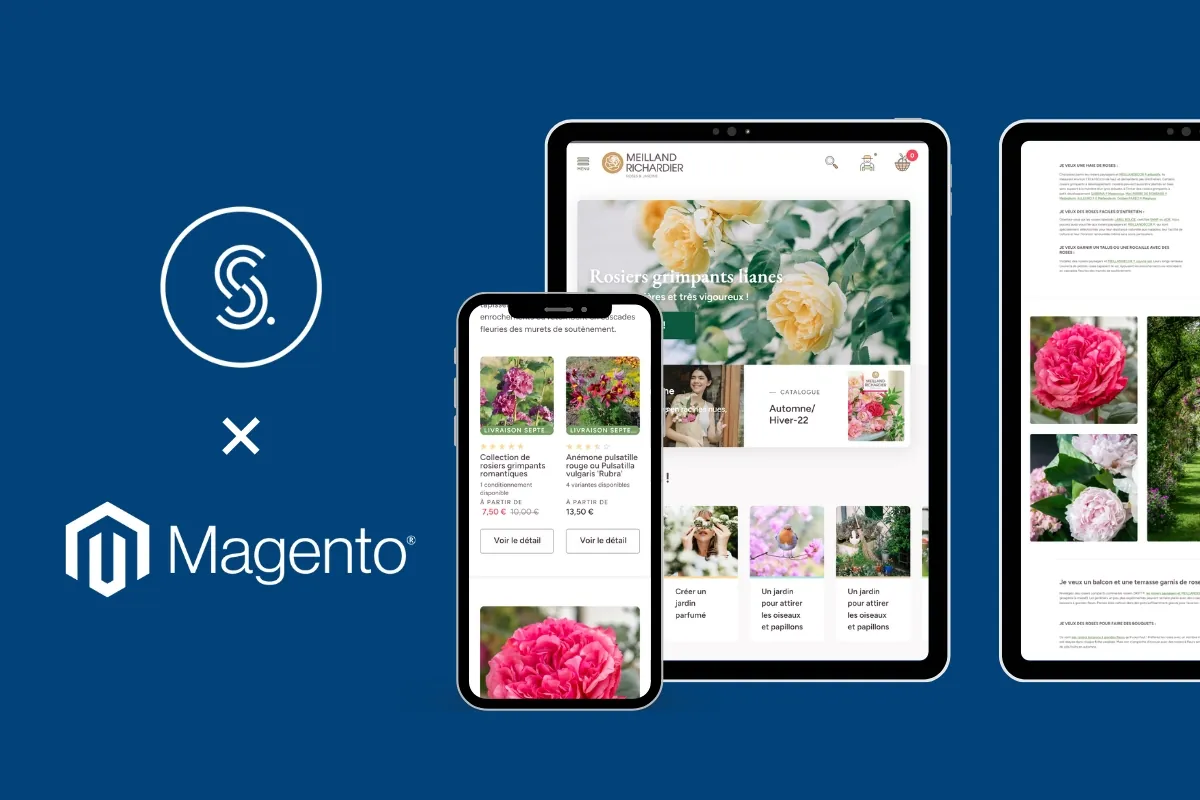 Sutunam et Magento : sites réalisés