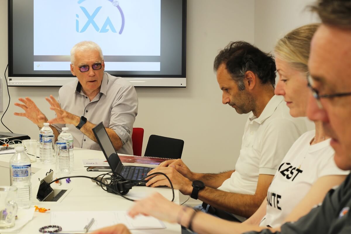 Atelier avec Mr Roland Guinchard