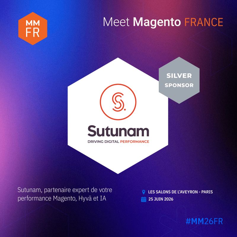 Sutunam sponsor Meet Magento France 2026